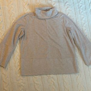 Simply Vera Vera Wang Light Taupe Turtleneck Sweater